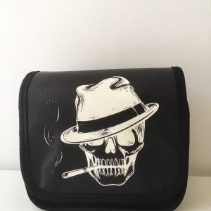 Handtasche klein - Totenkopf Zigarette