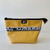 Etui Scherenschnitt Webband (Gelb)