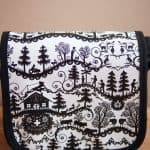 Handtasche Mittel - Scherenschnitt