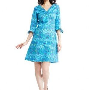 MOSAICO II- Kleid mit 3/4 Ärmel