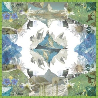 Seidenfoulard «Zermatt»