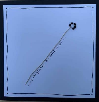 Trauer-Karte