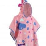 Baby Bade Poncho EINHORN