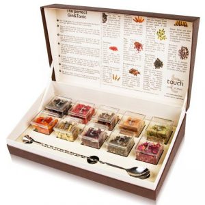 Special Touch GIN & TONIC Gourmet Set mit 10 Botanicals und Barlöffel