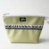 Etui gross Scherenschnitt Webband mint