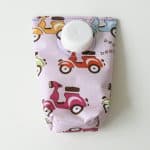 Kaugummi Tüten rosa mit Vespas