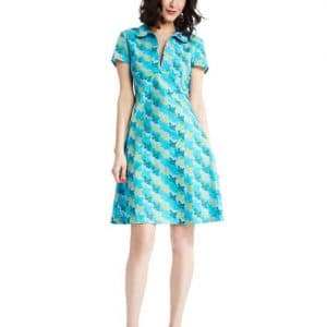 Schuhe-Kleid mit Babykragen