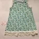 Kleid Blumen Mint