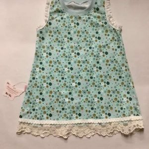 Kleid Blumen Mint