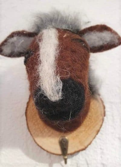 Kleiderhaken Pferd