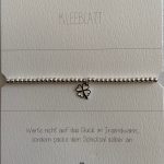 Armband mit Kleeblatt