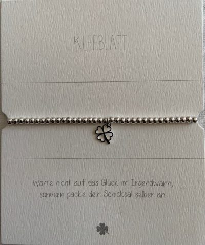 Armband mit Kleeblatt