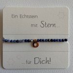 Armband Sodalith mit Stern
