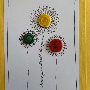 Geburtstag-Glückwunschkarte