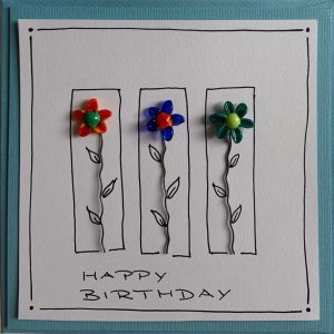 Geburtstag-Glückwunschkarte