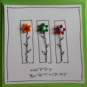 Geburtstag-Glückwunschkarte