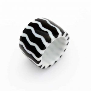 Fingerring Black&White