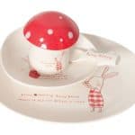 Kinder Geschirrset rot