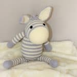 Zebra gehäkelt