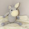 Zebra gehäkelt