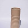 Vase mit Rillen aus Steinzeug Keramik