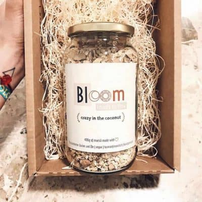 Crazy In The Coconut Muesli with 100% Natural Organic Ingredients 400g by BLOOM muesli