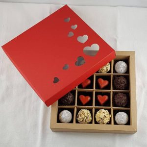 Praline Herzschachtel à 16 Stk