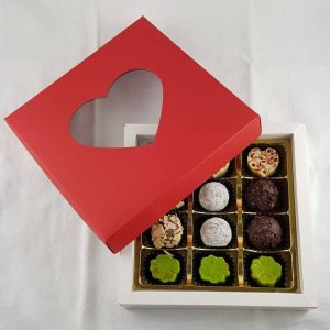 Praline Herzschachtel à 12 Stk