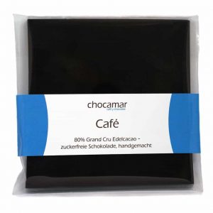 Café zuckerfreie Schokolade, 60g