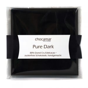 Pure Dark zuckerfreie Schokolade, 60g