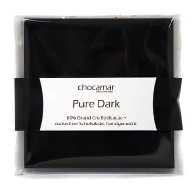 Pure Dark zuckerfreie Schokolade, 60g