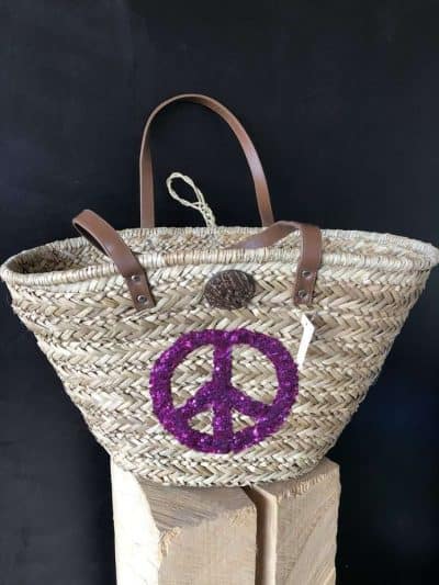 Korbtasche "Peace"