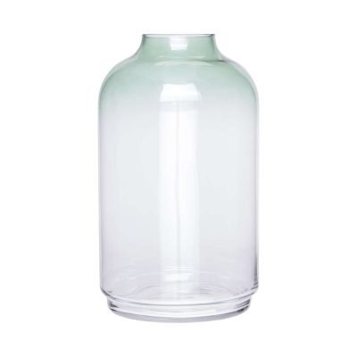Vase klar/grün