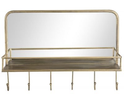 Wand Garderobe mit Spiegel