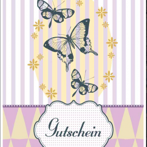 Postkarte GUTSCHEIN