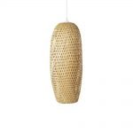 Deckenlampe Bambus lang