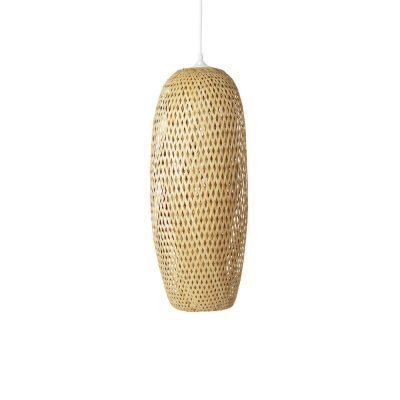 Deckenlampe Bambus lang