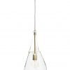 Transparente Deckenlampe