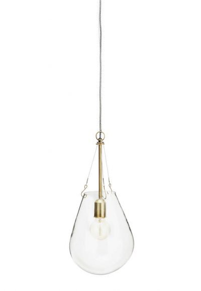 Transparente Deckenlampe