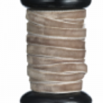 Fadenspule beige Samt