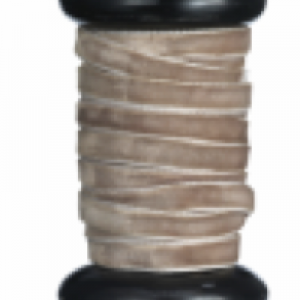 Fadenspule beige Samt