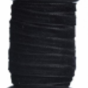 Fadenspule schwarz Samt