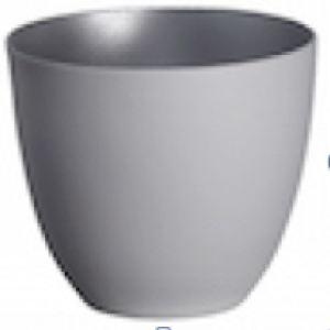 Teelicht gross Silber matt