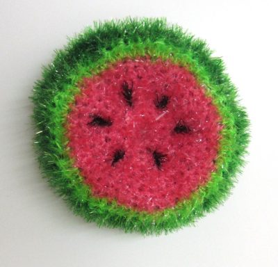 Abwasch- und Duschschwamm Melone