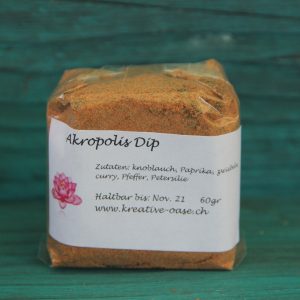 Akropolis Dip (Ohne Salz und Zucker)