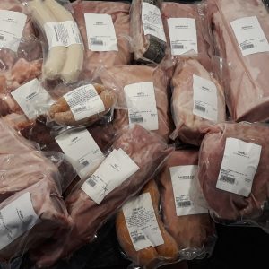 Smoker-Mischpaket 25kg – Fleisch vom Freilandschwein
