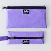Flaches Etui aus Blache uni lila