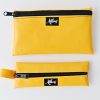 Flaches Etui aus Blache gelb