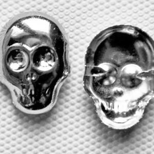 Niete Skull zum Stecken, 20x15mm, 20Stk