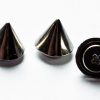 Niete Cone 10x11mm 10Stk silber